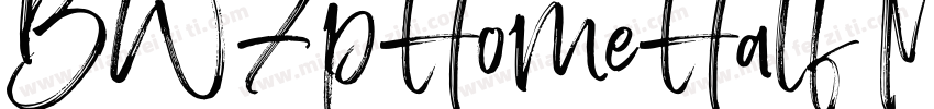 BW7pHomeHalf MediumVersion字体转换